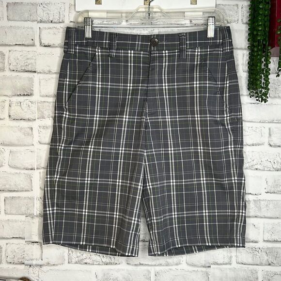 Under Armour Plaid Shorts Size 30 - Picture 1 of 5